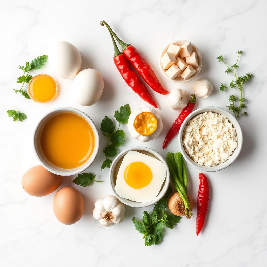 Bahan masakan segar di dapur